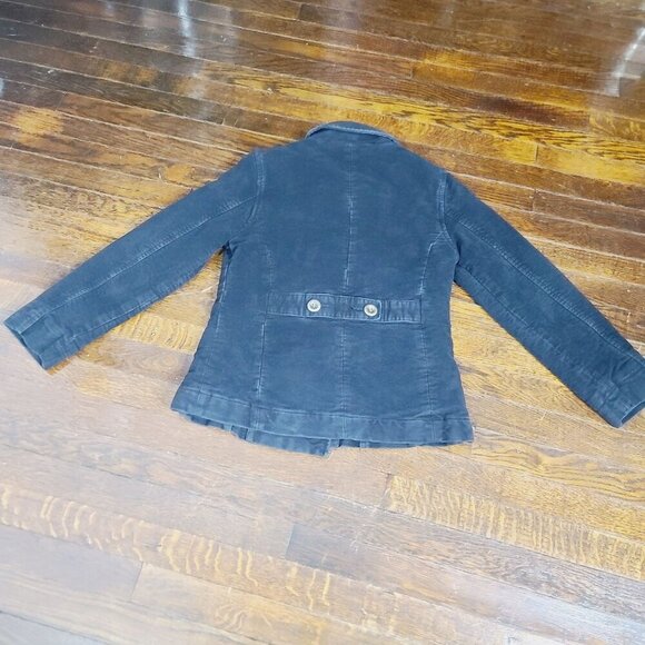 Mini Boden Black Girls Peacoat size 9-10 years - Picture 4 of 8